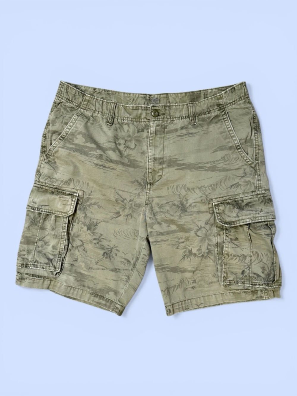 Men's Cargo Shorts Old Navy Sz 40 Tropical Print
